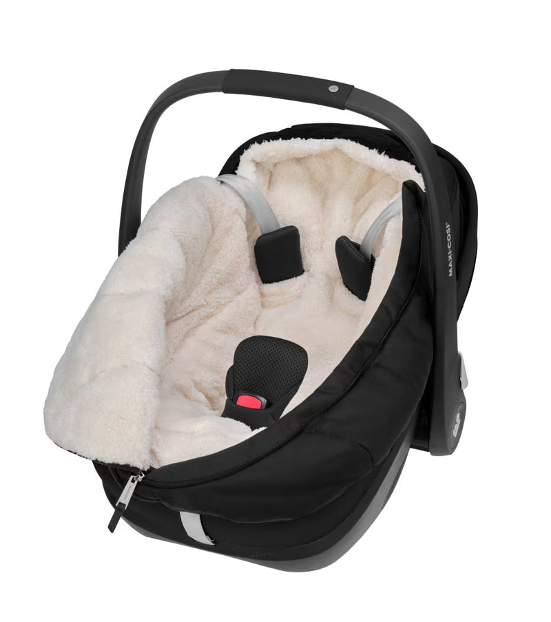 Maxi Cosi car seat footmuff Twillic Black, imported from the UK