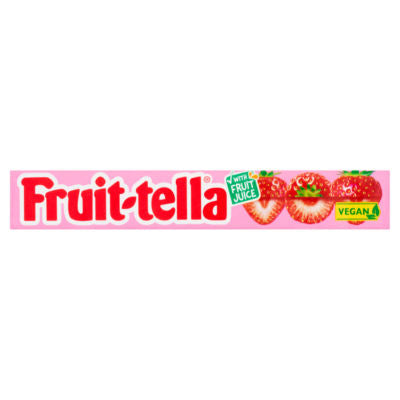 Fruittella chewy sweets with fruit juice 41g - British product