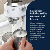 De'Longhi Dedica Duo espresso machine 15cm wide, imported from the UK