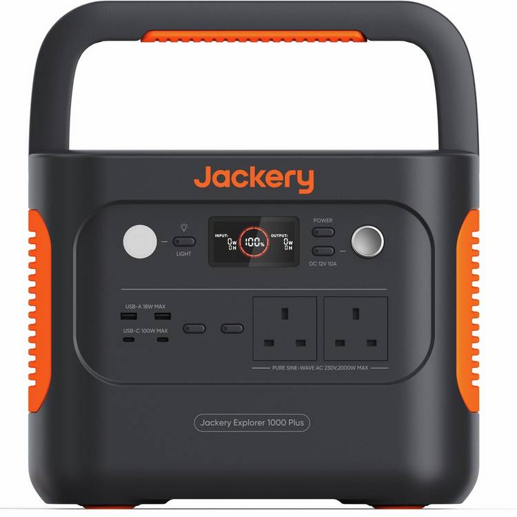 Jackery Explorer E1000 Plus portable power station 1260Wh, UK version