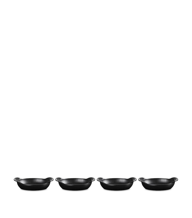 Le Creuset set of 4 mini bakers 15cm, imported from the UK