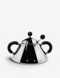 Alessi 9097 sugar bowl and spoon 200ml, imported from the UK