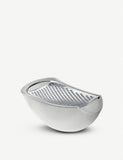 Alessi Parmenide cheese grater with cellar, imported from the UK