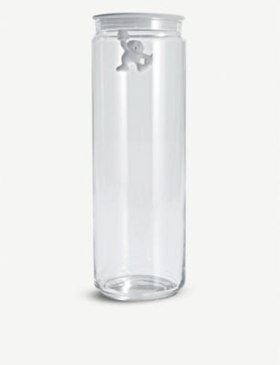 Alessi Gianni glass kitchen box 30.5cm (British brand)