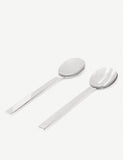 Alessi Santiago stainless steel salad set 25cm - British product