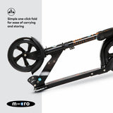 Micro Scooters Classic Foldable scooter black - British product