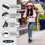 Micro Scooters Classic Foldable scooter black - British product