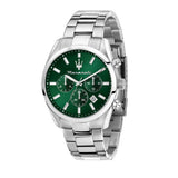 Maserati watch green dial stainless steel 43mm - British product