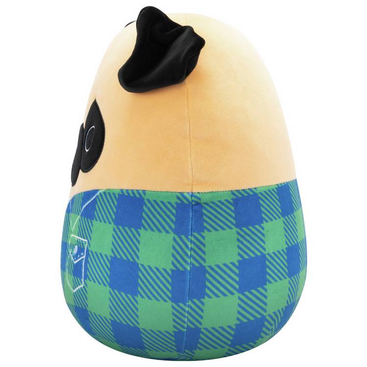 Squishmallows plush toy Prince the Brown Pug 12 inch, imported from the UK