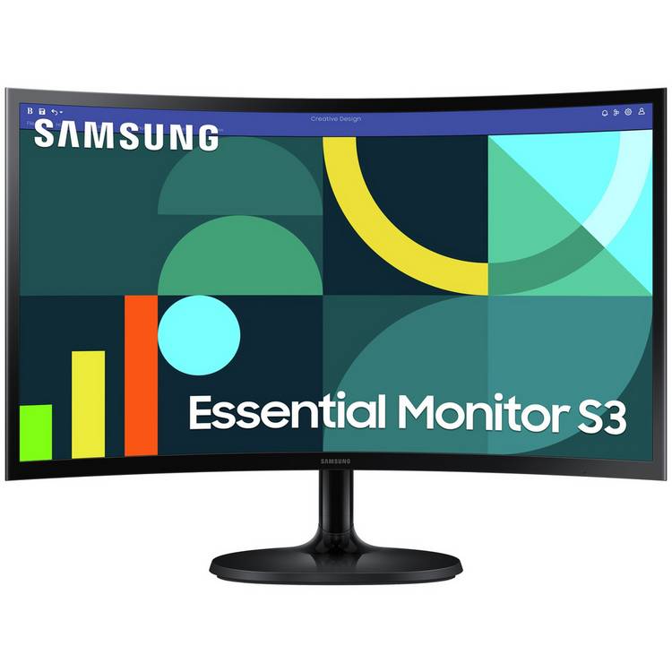 Samsung curved monitor 24 inch (British brand)