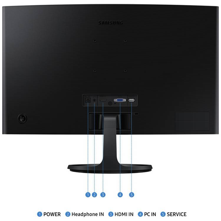 Samsung curved monitor 24 inch (British brand)