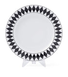 Prada chequerboard dinner plates 25cm, imported from the UK