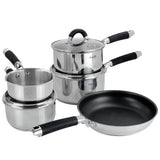 Scoville Steellux 5-piece pan set, UK version