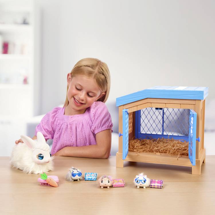 Little Live Pets Mama Surprise Bunny interactive toy (British brand)
