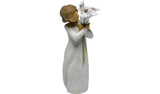 Willow Tree Beautiful Wishes figurine 13cm resin, imported from the UK