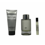 Montblanc Explorer Platinum EDP gift set 100ml, UK version