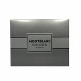 Montblanc Explorer Platinum EDP gift set 100ml, UK version