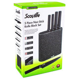 Argos Scoville Neverstick 5 Piece Non-Stick Knife Block Set- Buy online at McGrocer