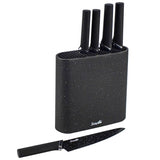 Scoville 5-piece non-stick knife block set, imported from the UK