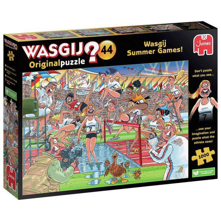 Wasgij Original Summer Games jigsaw puzzle 1000 pieces, imported from the UK