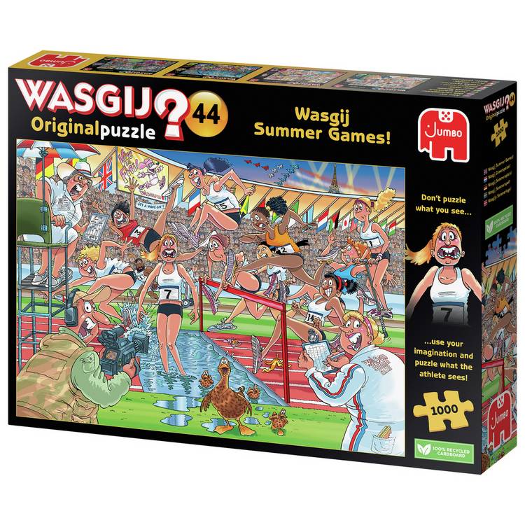 Wasgij Original Summer Games jigsaw puzzle 1000 pieces, imported from the UK