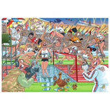 Wasgij Original Summer Games jigsaw puzzle 1000 pieces, imported from the UK