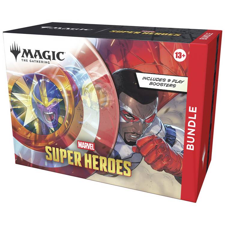 MTG Marvel Super Heroes bundle trading card game set, imported from the UK