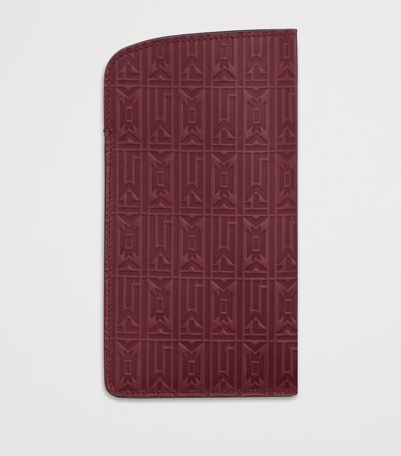 Jacques Marie Mage Circa leather sunglasses slip case, imported from the UK