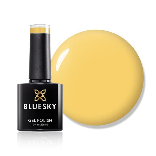 Bluesky gel polish pastel yellow - British product