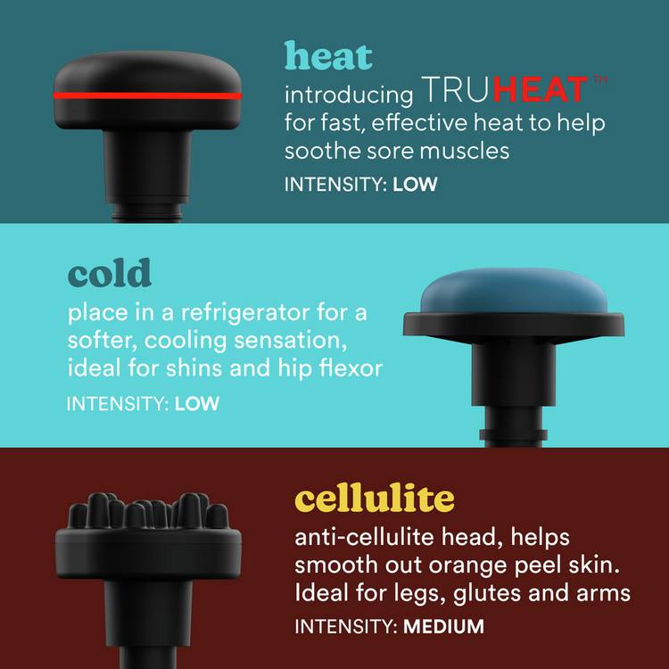 HoMedics Pro Physio Heat massage gun (British brand)