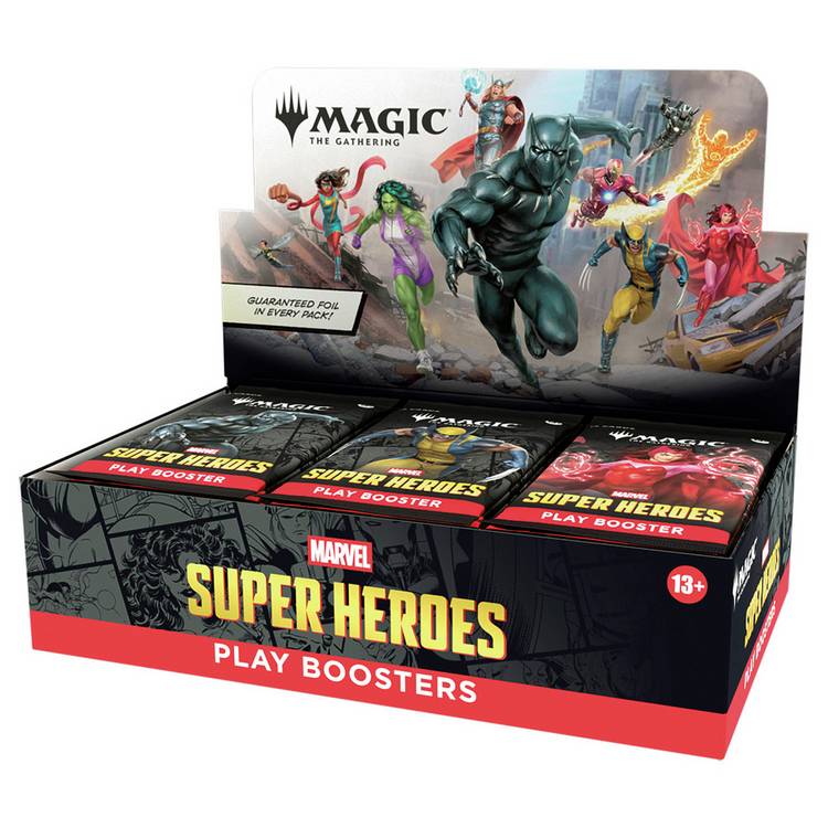 MTG Marvel Super Heroes booster box 30 packs, imported from the UK