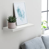 Argos Argos Home Jak 60cm Floating Shelf - White Gloss- Buy online at McGrocer