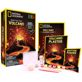 National Geographic volcano science kit with mold and paints, imported from the UK