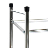 Argos Home Yori extendable chrome shoe rack, UK version