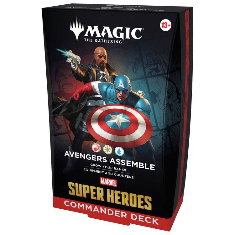 MTG Marvel Commander deck Avengers Assemble - British product