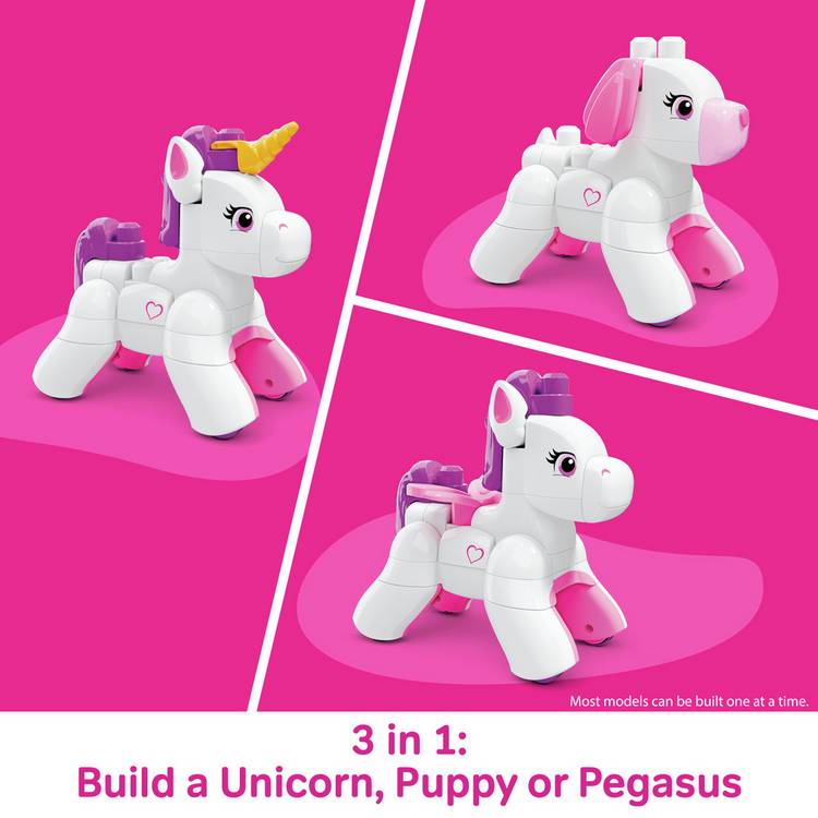 MEGA BLOKS building block toy unicorn 26 pieces - British product
