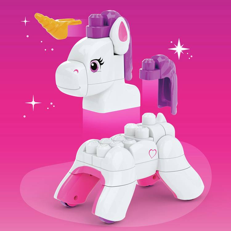 MEGA BLOKS building block toy unicorn 26 pieces - British product
