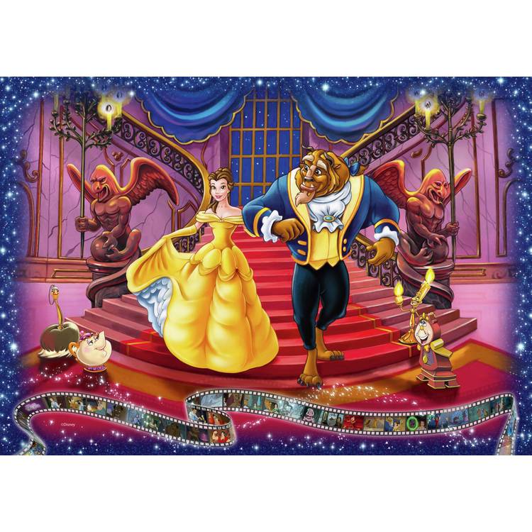 Disney Beauty and the Beast collectors edition jigsaw puzzle 1000 pieces, UK version