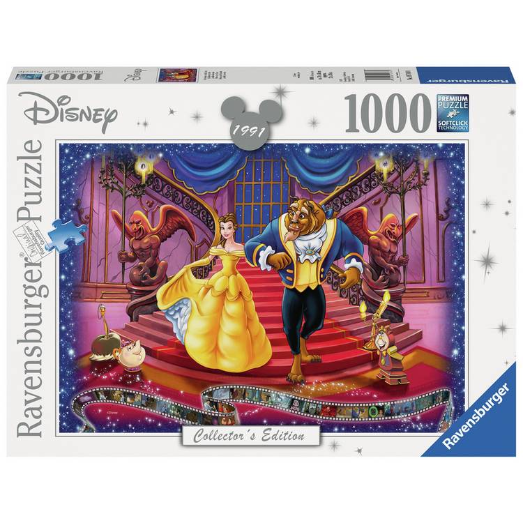Disney Beauty and the Beast collectors edition jigsaw puzzle 1000 pieces, UK version