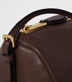 Miu Miu leather pouch with embossed logo, imported from the UK