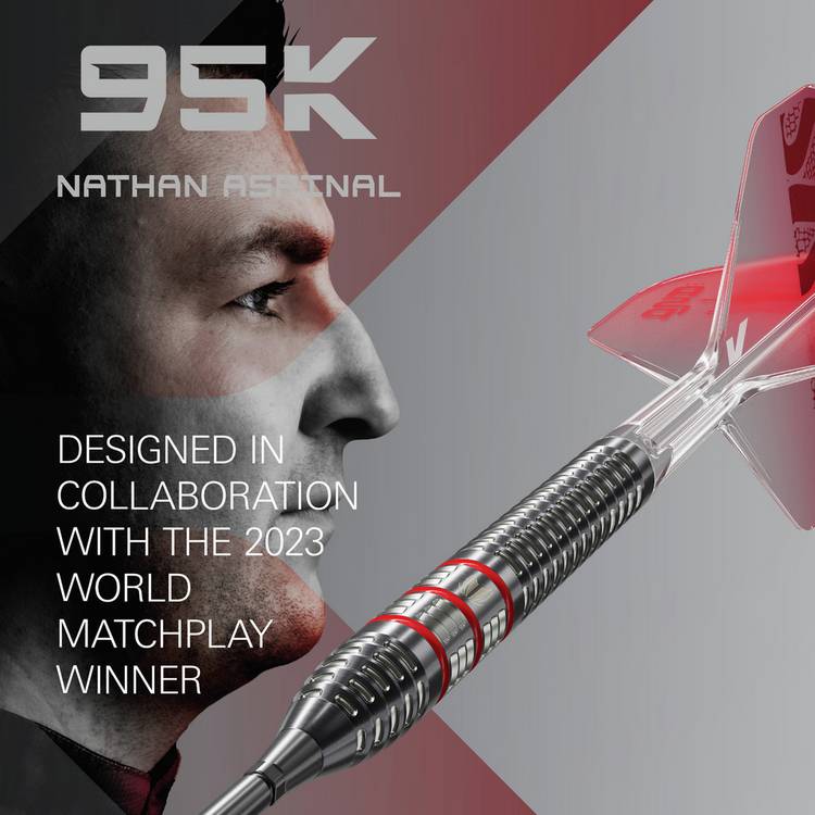 Target Nathan Aspinall 24g tungsten darts, imported from the UK