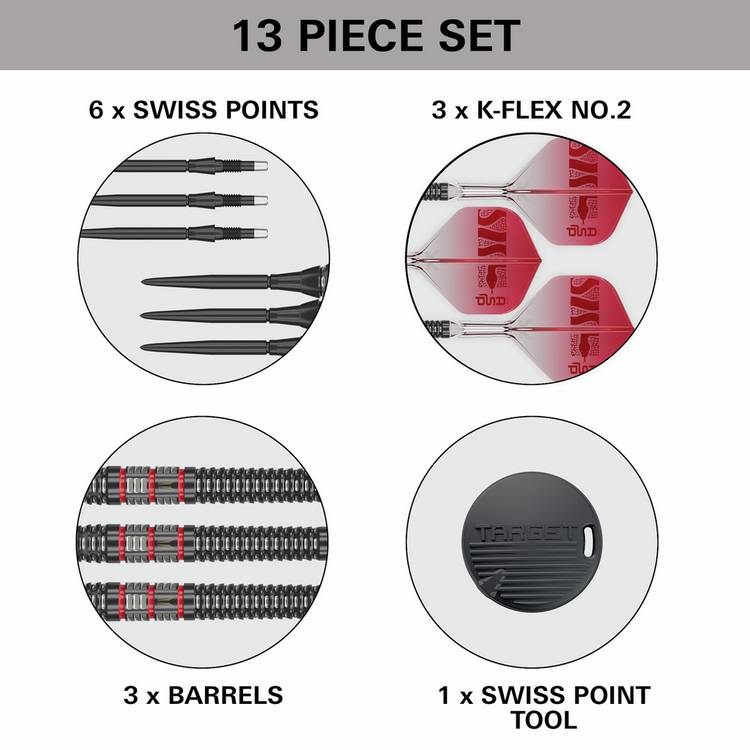 Target Nathan Aspinall 24g tungsten darts, imported from the UK