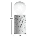Argos Home terrazzo exposed bulb lamp (British brand)