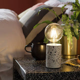 Argos Home terrazzo exposed bulb lamp (British brand)