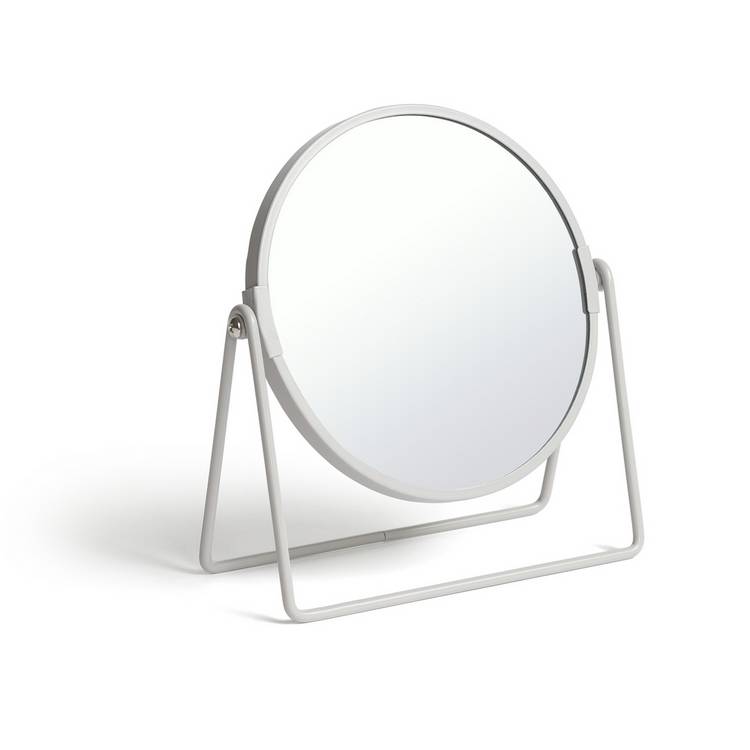 Argos Home pedestal swivel mirror 21x19cm (British brand)