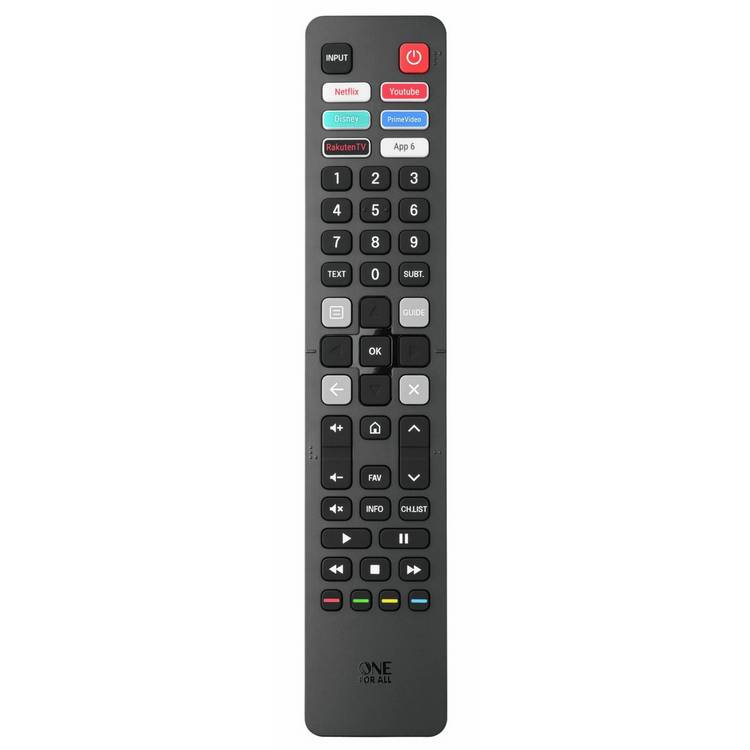 One For All Hisense TV replacement remote control - British product