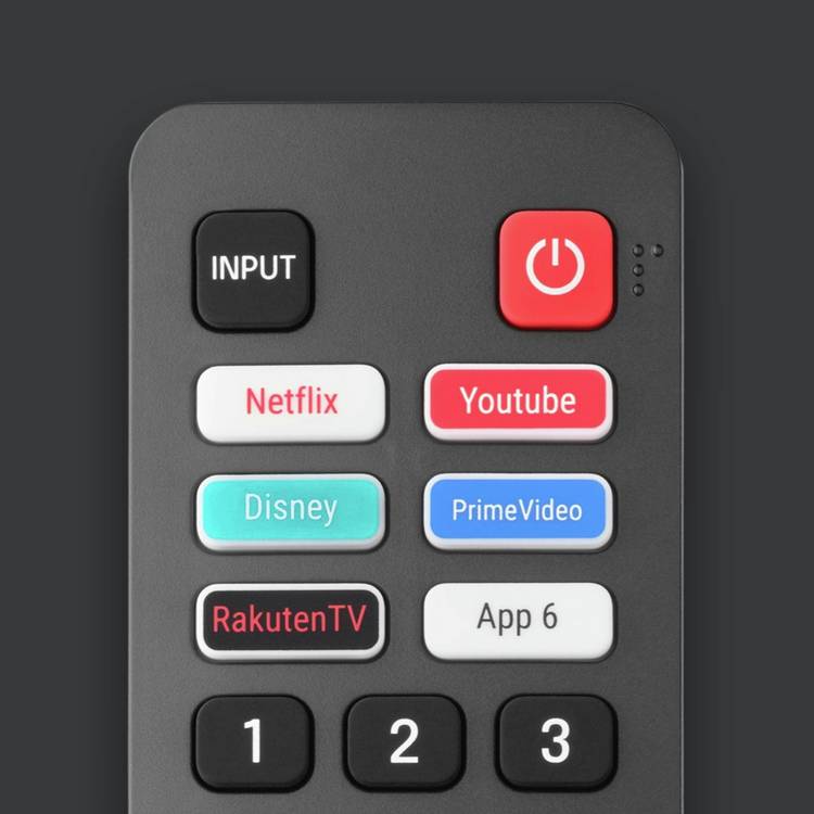 One For All Hisense TV replacement remote control - British product
