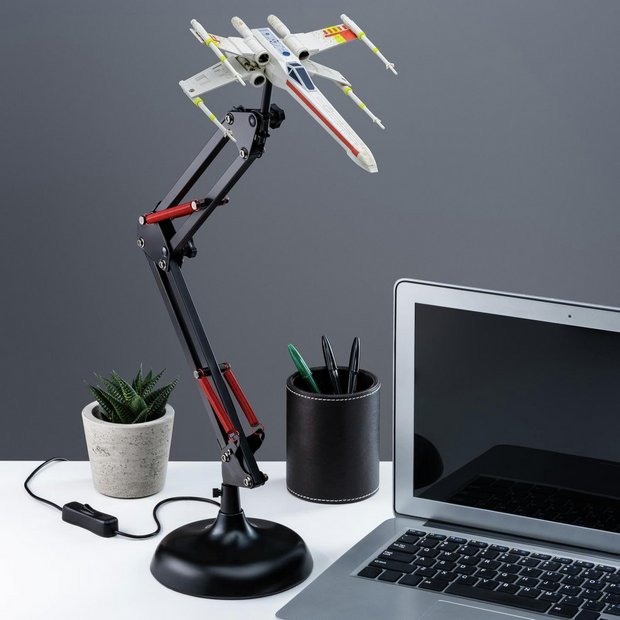 Star Wars X-wing posable LED lamp multicolour with adjustable wings (British brand)