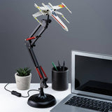 Star Wars X-wing posable LED lamp multicolour with adjustable wings (British brand)