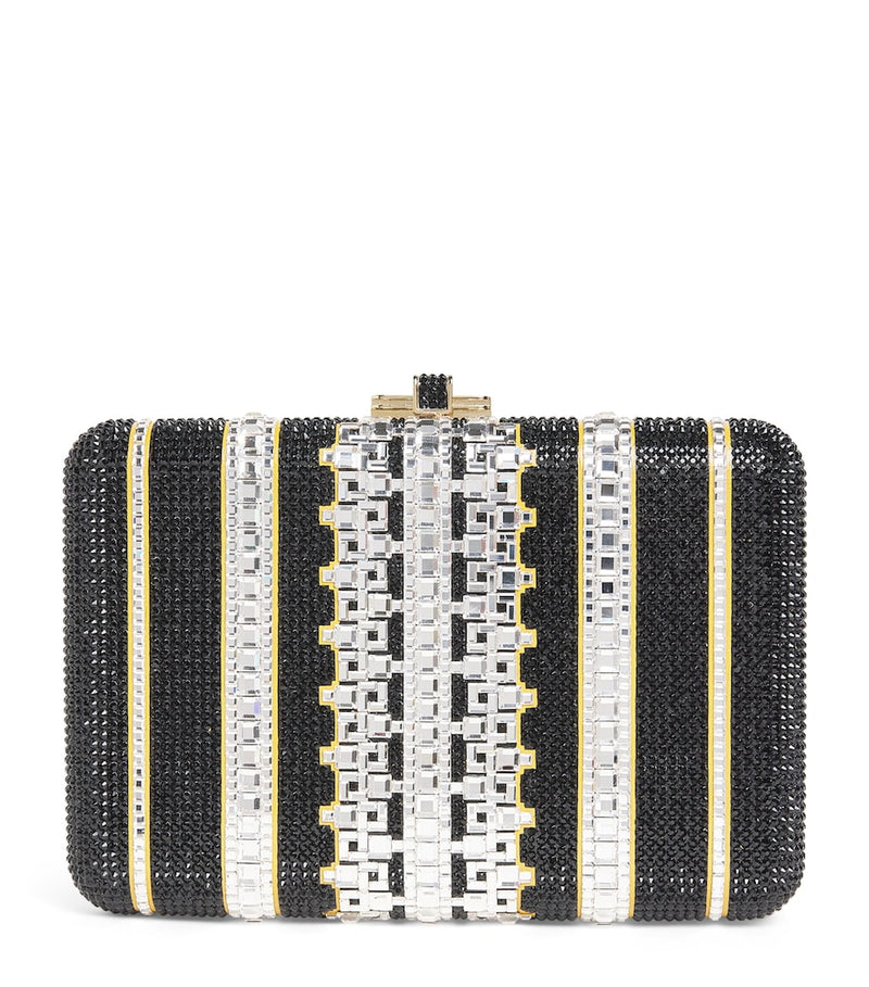 Judith Leiber Crystal Lattice clutch bag, UK version